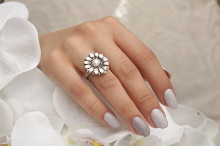 Anillo Gerbera