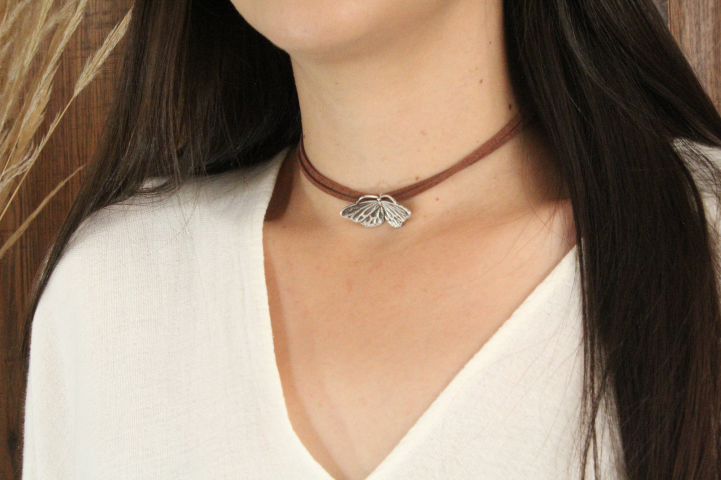 Dije Mariposa Mediana