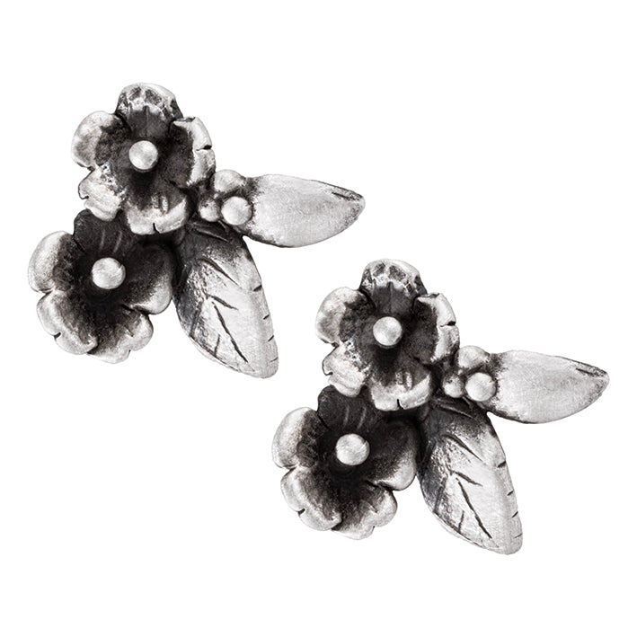 Aretes Broquel Latido Floral