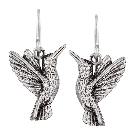Aretes Colibri en Vuelo Arillo