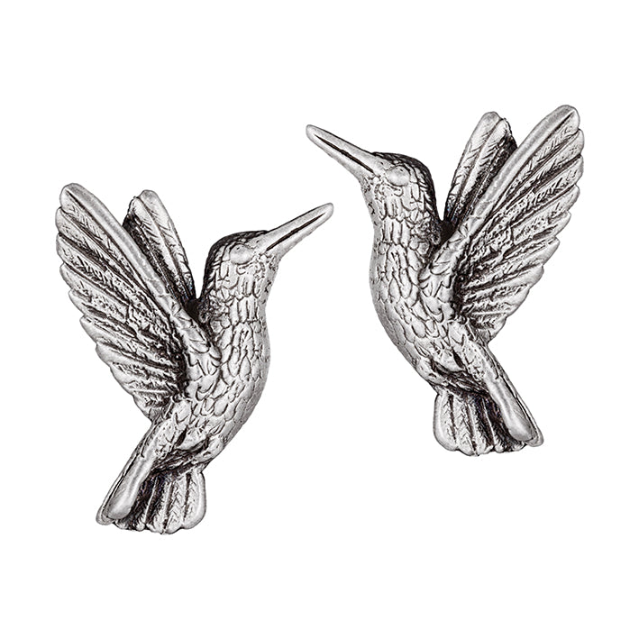 Aretes Broquel Colibri en Vuelo