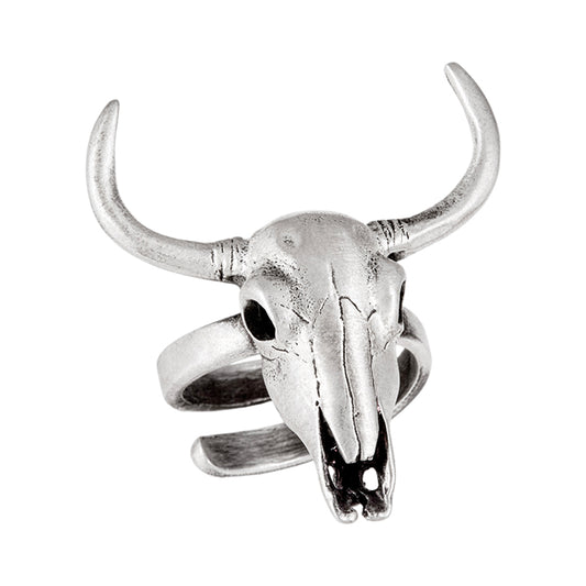 Anillo Cráneo de Toro