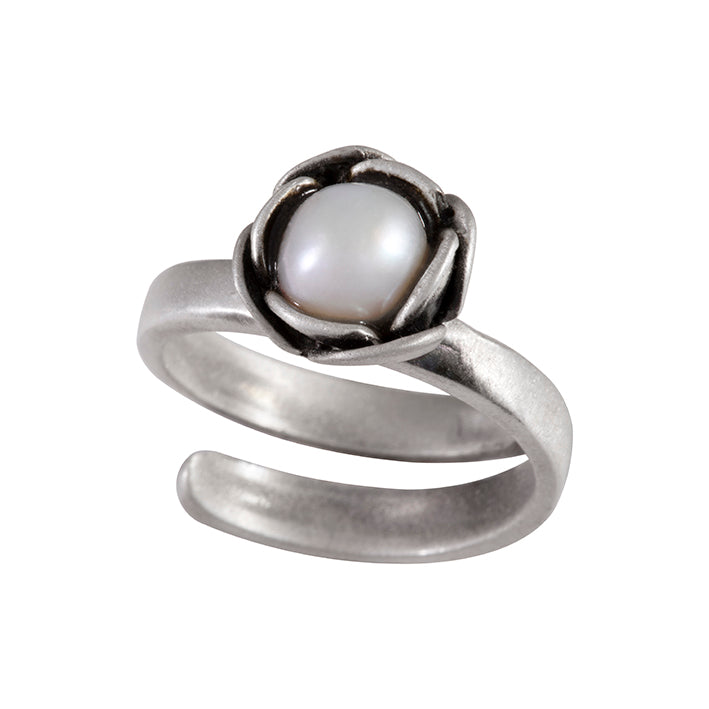 Anillo Esperanza: Plata 925 Anillo Ajustable Diseño inspirador